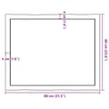 Pikkukuva 11 / 11: vidaXL Pöytälevy 80x60x(2-4) cm käsittelemätön täysi puu elävä reuna