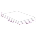 Miniatyrbillede 4 af 4: vidaXL bordplade 40x60x2,5 cm bambus