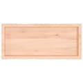 Pikkukuva 6 / 11: vidaXL Pöytälevy 100x40x(2-6) cm käsittelemätön täysi puu elävä reuna