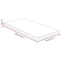 Miniatyrbilde 4 av 4: vidaXL Bordplate 50x100x2,5 cm bambus