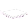 Miniatyrbilde 4 av 4: vidaXL Bordplate 60x60x1,5 cm bambus