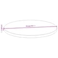 Miniatyrbilde 4 av 4: vidaXL Bordplate Ø70x2,5 cm bambus
