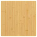 Miniatyrbilde 1 av 4: vidaXL Bordplate 60x60x2,5 cm bambus