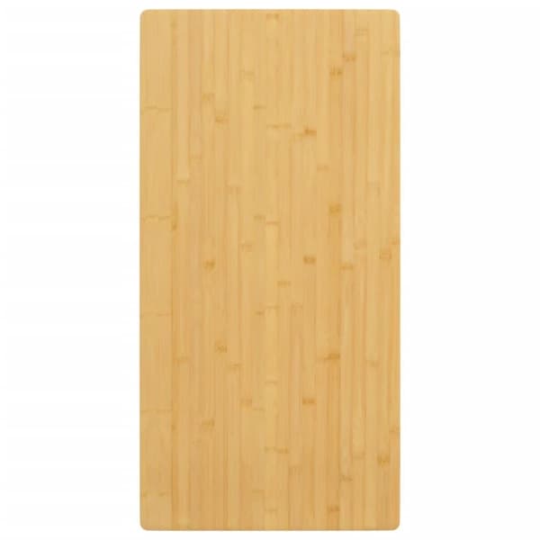 vidaXL Bordsskiva 40x80x1,5 cm bambu