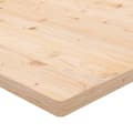 Miniatyrbilde 5 av 7: vidaXL Bordplate 100x50x2,5 cm heltre furu rektangulær