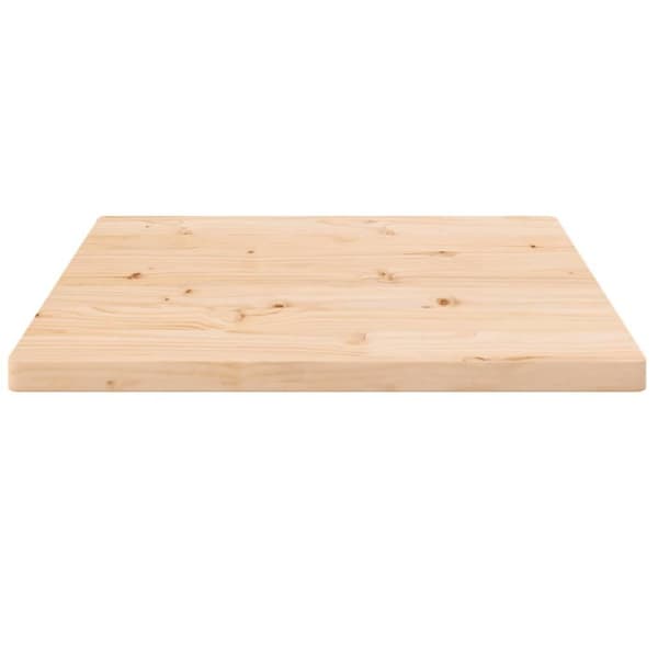 vidaXL Bordplate 60x60x2,5 cm heltre furu rektangulær