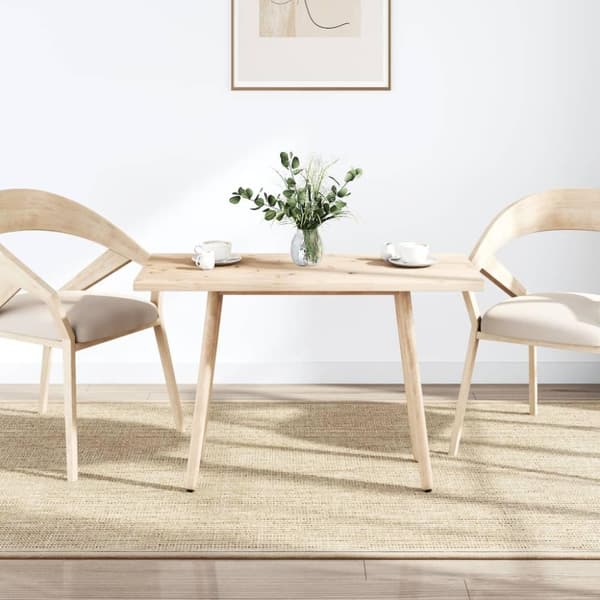vidaXL Bordplate 110x55x2,5 cm heltre furu rektangulær