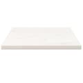 Miniatyrbilde 3 av 7: vidaXL Bordplate hvit 40x40x2,5 cm heltre furu rektangulær