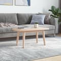 Miniatyrbillede 2 af 7: vidaXL bordplade 80x40x2,5 cm rektangulær massivt fyrretræ