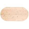 Pikkukuva 4 / 7: vidaXL Pöytälevy 110x55x2,5 cm täysi mänty ovaali