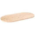 Pikkukuva 1 / 7: vidaXL Pöytälevy 110x55x2,5 cm täysi mänty ovaali
