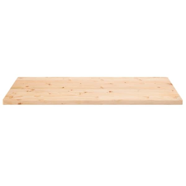 vidaXL Bordplate 100x60x2,5 cm heltre furu rektangulær
