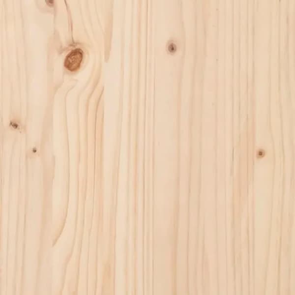 vidaXL Bordplate 100x60x2,5 cm heltre furu rektangulær