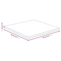 Miniatyrbilde 4 av 4: vidaXL Bordplate 40x40x1,5 cm bambus