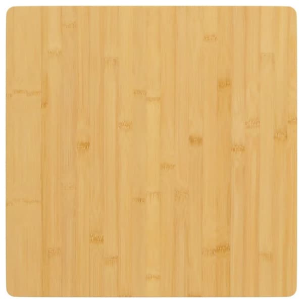 vidaXL Bordplate 50x50x4 cm bambus