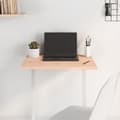 Miniatyrbilde 2 av 6: vidaXL Bordplate 60x40x2 cm ubehandlet heltre eik