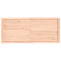 Miniatyrbilde 5 av 11: vidaXL Bordplate 140x60x(2-6) cm ubehandlet heltre eik
