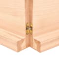 Miniatyrbilde 8 av 11: vidaXL Bordplate 140x60x(2-6) cm ubehandlet heltre eik