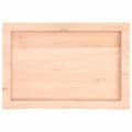 Pikkukuva 5 / 10: vidaXL Pöytälevy 60x40x(2-4) cm käsittelemätön täystammi
