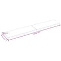 Miniatyrbilde 8 av 9: vidaXL Bordplate lysebrun 200x40x(2-4)cm behandlet heltre naturlig