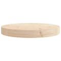 Miniatyrbilde 3 av 7: vidaXL Bordplate rund Ø30x3 cm heltre furu