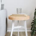 Miniatyrbilde 2 av 7: vidaXL Bordplate rund Ø30x3 cm heltre furu