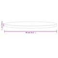 Miniatyrbilde 7 av 7: vidaXL Bordplate rund Ø90x3 cm heltre furu