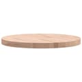 Miniatyrbilde 5 av 6: vidaXL Bordplate Ø60x4 cm rund heltre bøketre