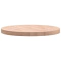 Miniatyrbilde 6 av 6: vidaXL Bordplate Ø60x4 cm rund heltre bøketre