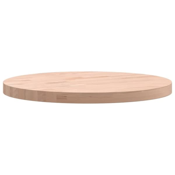 vidaXL Pöytälevy Ø40x2,5 cm pyöreä täysi pyökki