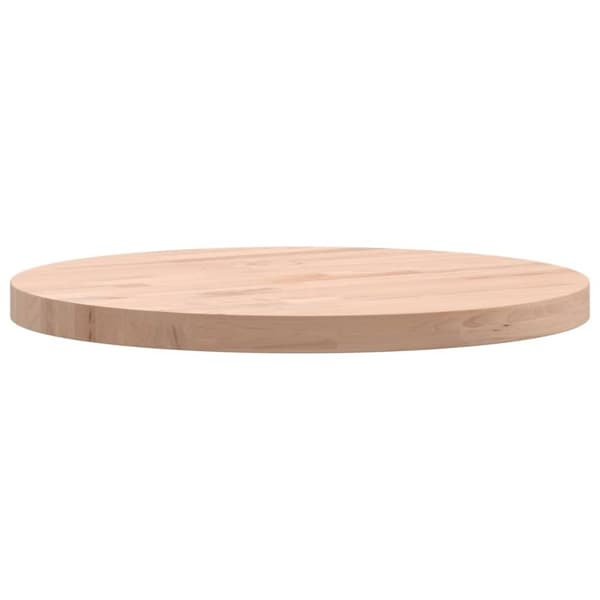 vidaXL Pöytälevy Ø40x2,5 cm pyöreä täysi pyökki