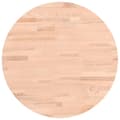 Pikkukuva 1 / 6: vidaXL Pöytälevy Ø50x1,5 cm pyöreä täysi pyökki