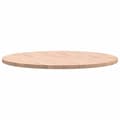 Miniatyrbilde 5 av 6: vidaXL Bordplate Ø80x2,5 cm rund heltre bøketre