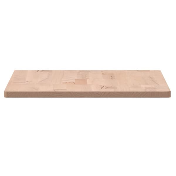 vidaXL Bordplate 60x40x1,5 cm rektangulær heltre bøketre