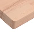 Miniatyrbilde 5 av 7: vidaXL Bordplate 60x40x4 cm rektangulær heltre bøketre