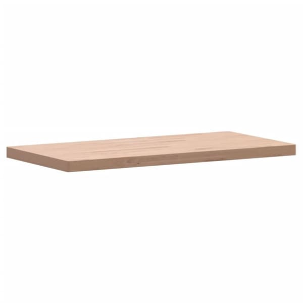 vidaXL Bordplate 100x50x4 cm rektangulær heltre bøketre