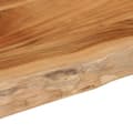 Pikkukuva 5 / 8: vidaXL Pöytälevy 90x40x2,5 cm suorakaide täysi akasiapuu elävä reuna