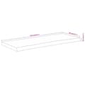 Miniatyrbillede 7 af 8: vidaXL bordplade 110x40x3,8 cm rektangulær massivt akacietræ
