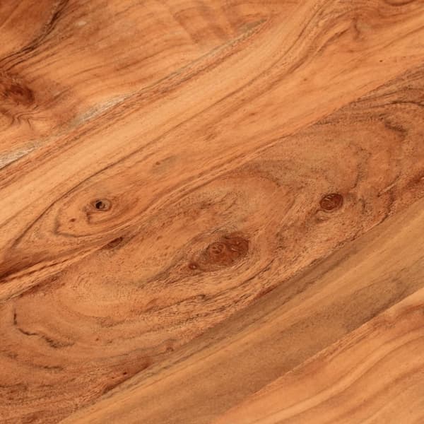 vidaXL Bordsskiva Ø40x3,8 cm rund massivt akaciaträ