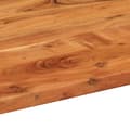 Miniatyrbilde 7 av 9: vidaXL Bordplate 110x50x2,5 cm oval heltre akasie
