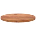 Miniatyrbilde 4 av 8: vidaXL Bordplate Ø60x2,5 cm rund heltre akasie