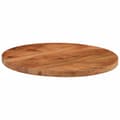 Pikkukuva 3 / 8: vidaXL Pöytälevy Ø60x2,5 cm pyöreä täysi akasiapuu