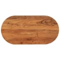 Miniatyrbilde 1 av 8: vidaXL Bordplate 80x40x3,8 cm oval heltre akasie
