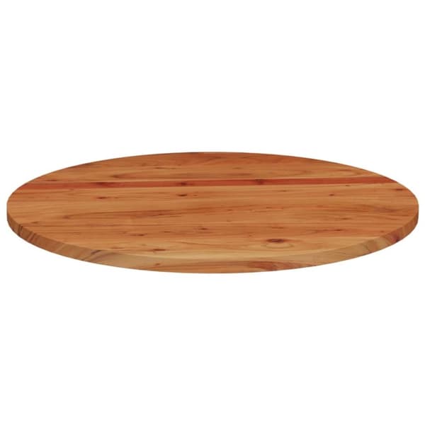 vidaXL Pöytälevy Ø90x3,8 cm pyöreä täysi akasiapuu