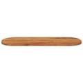 Pikkukuva 4 / 9: vidaXL Pöytälevy 110x40x3,8 cm ovaali täysi akasiapuu