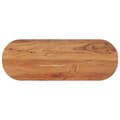 Pikkukuva 1 / 9: vidaXL Pöytälevy 110x40x3,8 cm ovaali täysi akasiapuu
