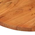 Miniatyrbilde 5 av 8: vidaXL Bordplate 120x50x2,5 cm oval heltre akasie