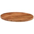 Miniatyrbilde 3 av 8: vidaXL Bordplate Ø40x2,5 cm rund heltre akasie