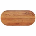 Miniatyrbilde 1 av 9: vidaXL Bordplate 90x40x2,5 cm oval heltre akasie