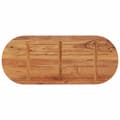 Pikkukuva 5 / 9: vidaXL Pöytälevy 100x40x3,8 cm ovaali täysi akasiapuu